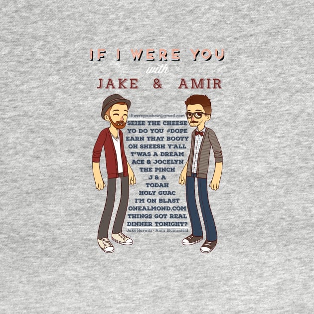 Hipster Jake and Amir by FolkBloke